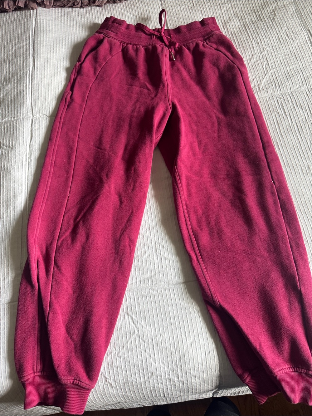 lululemon athletica Cozy Track Joggers - Berry/Magenta